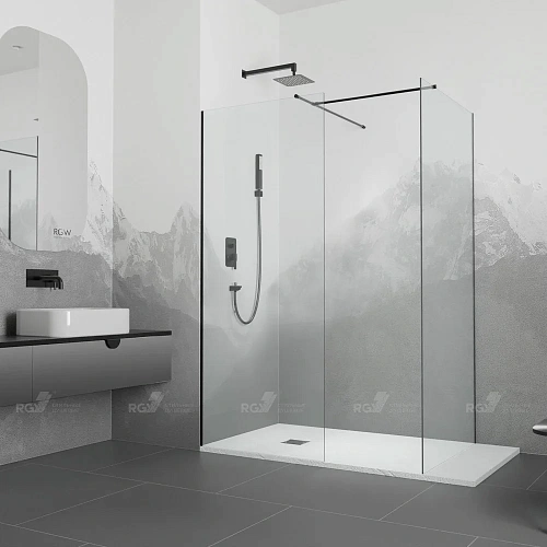 Душевая перегородка RGW Walk In WA-020B (WA-010B (2 шт.) + S-1220 B) 02122080-14 Душевая перегородка RGW Walk In WA-020B (WA-010B (2 шт.) + S-1220 B) 02122080-14