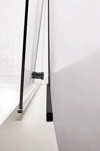 Душевая дверь CEZARES ECO-O-B-1-80-C-NERO 80см стекло прозрачное, профиль черный Душевая дверь CEZARES ECO-O-B-1-80-C-NERO 80см стекло прозрачное, профиль черный