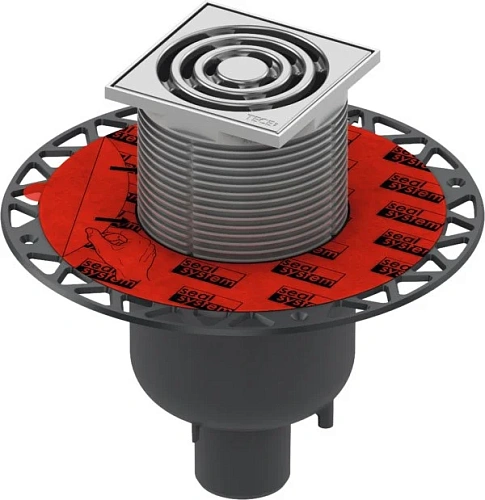 Душевой трап TECE TECEdrainpoint S 130, с универсальным фланцем Seal System 3601300 Душевой трап TECE TECEdrainpoint S 130, с универсальным фланцем Seal System 3601300
