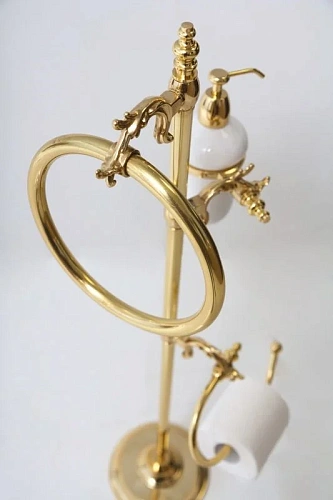 Стойка аксессуаров ART&MAX BAROCCO AM-2164-Do-Ant античное золото Стойка аксессуаров ART&MAX BAROCCO AM-2164-Do-Ant античное золото