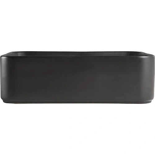 Раковина Orange B02-460mb накладная, матовый черный Раковина Orange B02-460mb накладная, матовый черный