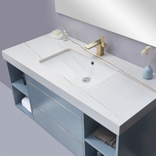 Тумба с раковиной Orans BC-1129-1200 столешница RB003, раковина, цвет: PU032 (1200x550x550) 11291200 Тумба с раковиной Orans BC-1129-1200 столешница RB003, раковина, цвет: PU032 (1200x550x550) 11291200