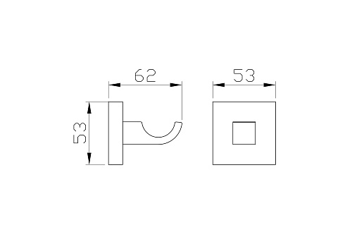 Крючок Wonzon & Woghand темное золото (WW-8915-DG) Крючок Wonzon & Woghand темное золото (WW-8915-DG)
