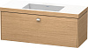 Картинка анонса товара «тумба с раковиной duravit brioso br4603n1052 120 см европейский дуб»