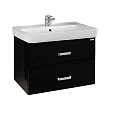 Тумба с раковиной Aquaton Америна 80 (1A1377K1AM950) черная Тумба с раковиной Aquaton Америна 80 (1A1377K1AM950) черная