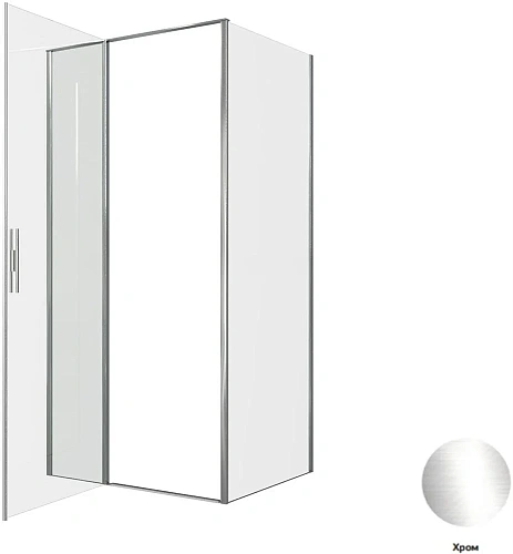 Душевой уголок Allen Brau Priority 100x80 3.31028.00 + 3.31040.00 хром Душевой уголок Allen Brau Priority 100x80 3.31028.00 + 3.31040.00 хром