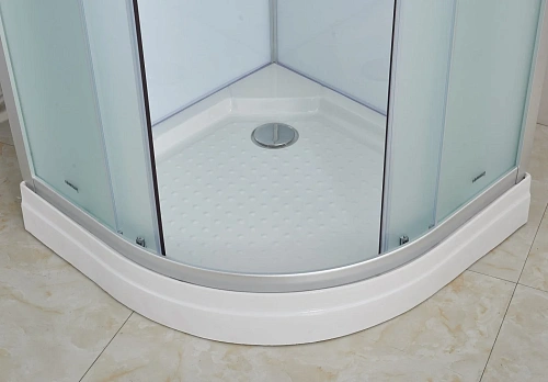 Душевая кабина Timo Imwei XN-09FS 90x90 стекло матовое, профиль хром Душевая кабина Timo Imwei XN-09FS 90x90 стекло матовое, профиль хром