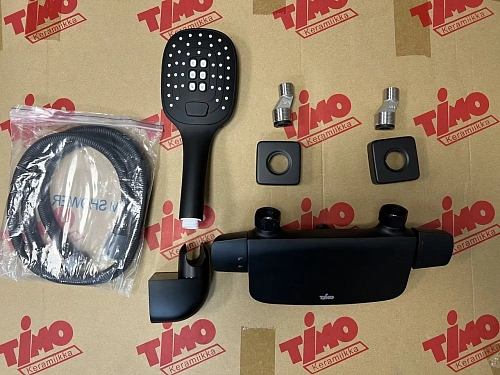 Смеситель для ванны Timo Helmi 4024/03Y черный Смеситель для ванны Timo Helmi 4024/03Y черный