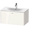 Тумба под раковину Duravit Brioso BR421202222 подвесная 82 см белый глянцевый Тумба под раковину Duravit Brioso BR421202222 подвесная 82 см белый глянцевый