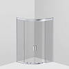 Душевой уголок AM.PM Gem W90G-401A090WT 90х90,стекло прозрачное,профиль мат. серебро,без поддона Душевой уголок AM.PM Gem W90G-401A090WT 90х90,стекло прозрачное,профиль мат. серебро,без поддона