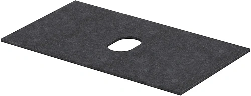 Столешница Aquanet Flat 80 00345767 графит Столешница Aquanet Flat 80 00345767 графит