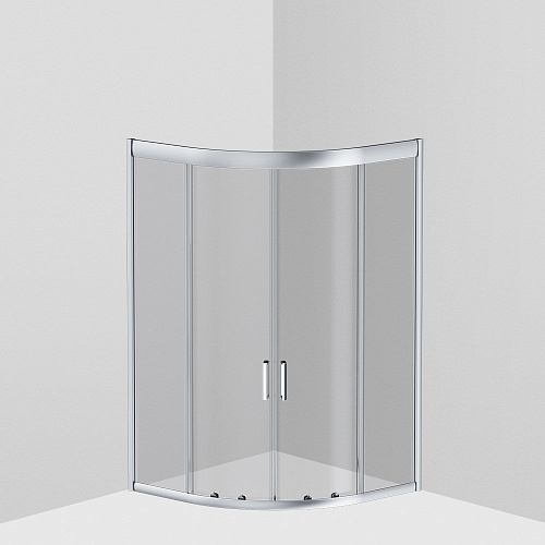 Душевой уголок AM.PM Gem W90G-401A090WT 90х90,стекло прозрачное,профиль мат. серебро,без поддона Душевой уголок AM.PM Gem W90G-401A090WT 90х90,стекло прозрачное,профиль мат. серебро,без поддона