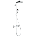 Детальная картинка товара «душевая система hansgrohe crometta s 240 1jet showerpipe с термостатом, хром 27267000»