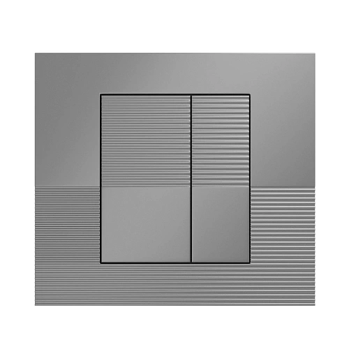 Клавиша смыва GROSSMAN Pragma 800.T1.03.110.110 хром/матовый Клавиша смыва GROSSMAN Pragma 800.T1.03.110.110 хром/матовый