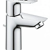 Смеситель для раковины GROHE BauLoop с ограничителем температуры и рычажным донным клапаном, размер 23877001 Смеситель для раковины GROHE BauLoop с ограничителем температуры и рычажным донным клапаном, размер 23877001