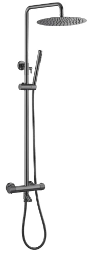 Душевая система Boheme Uno 468-T-SGM Shine Gun Metall Душевая система Boheme Uno 468-T-SGM Shine Gun Metall