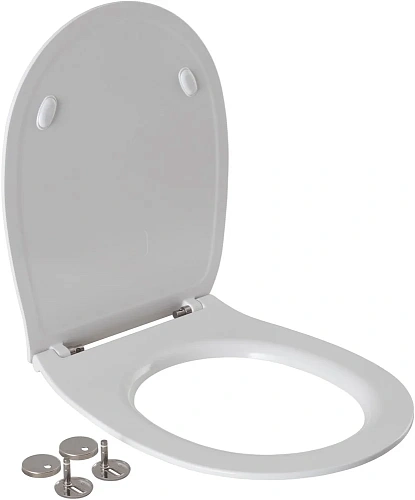 Крышка-сиденье Allen Brau Fantasy Smartfix, Soft-Close 4.11005.20 белый Крышка-сиденье Allen Brau Fantasy Smartfix, Soft-Close 4.11005.20 белый