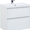 Тумба под раковину Aquanet Гласс 60 белый 00196961 Тумба под раковину Aquanet Гласс 60 белый 00196961