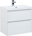 Тумба под раковину Aquanet Гласс 60 белый 00196961 Тумба под раковину Aquanet Гласс 60 белый 00196961
