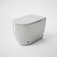 Детальная картинка товара «унитаз приставной grossman gr-pr5502 impuls 570x360x450 белый с тонкой крышкой»