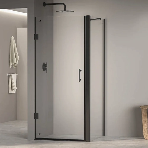 Душевой уголок RGW PA-36B (PA-06B + Z-050-2B + держатель O-204B) 600x1200 мм 41083662-014 черный Easy Clean Душевой уголок RGW PA-36B (PA-06B + Z-050-2B + держатель O-204B) 600x1200 мм 41083662-014 черный Easy Clean