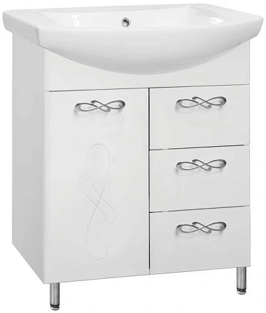 Тумба под раковину Style Line Венеция 65 (3 ящ.) ЛС-00000254 Тумба под раковину Style Line Венеция 65 (3 ящ.) ЛС-00000254