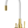 Смеситель для кухни Raglo R81.64.03 с гибким изливом с подключением к фильтру, золотой сатин Смеситель для кухни Raglo R81.64.03 с гибким изливом с подключением к фильтру, золотой сатин