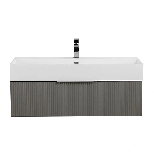 Тумба под раковину CEZARES PREMIUM 55424 Plisse Grigio nuvola 900x440 подвесная Тумба под раковину CEZARES PREMIUM 55424 Plisse Grigio nuvola 900x440 подвесная