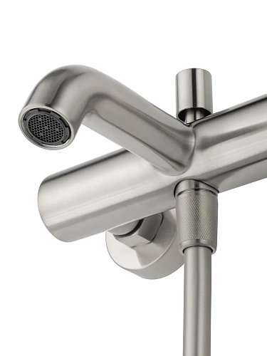 Смеситель для ванны Wonzon & Woghand STICK брашированный никель (WW-88639017-BN) Смеситель для ванны Wonzon & Woghand STICK брашированный никель (WW-88639017-BN)