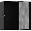 Настенный короб Hansgrohe XtraStoris Rock 30х30х14 см с дверью для облицовки плиткой 56091670, матов Настенный короб Hansgrohe XtraStoris Rock 30х30х14 см с дверью для облицовки плиткой 56091670, матов
