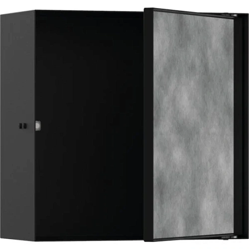 Настенный короб Hansgrohe XtraStoris Rock 30х30х14 см с дверью для облицовки плиткой 56091670, матов Настенный короб Hansgrohe XtraStoris Rock 30х30х14 см с дверью для облицовки плиткой 56091670, матов