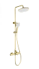 Душевая система Wonzon & Woghand с термостатом, брашированное золото (WW-C3011-A-BG) Душевая система Wonzon & Woghand с термостатом, брашированное золото (WW-C3011-A-BG)