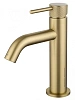 Смеситель для раковины Wonzon &amp; Woghand брашированное золото (WW-H1061-BG)