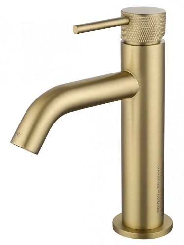 Смеситель для раковины Wonzon & Woghand брашированное золото (WW-H1061-BG) Смеситель для раковины Wonzon & Woghand брашированное золото (WW-H1061-BG)