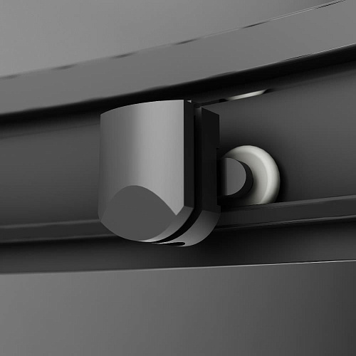 Душевой уголок AM.PM Gem W90G-401-100BT четверть круга 100x100 стекло прозрачное, профиль черный матовый Душевой уголок AM.PM Gem W90G-401-100BT четверть круга 100x100 стекло прозрачное, профиль черный матовый