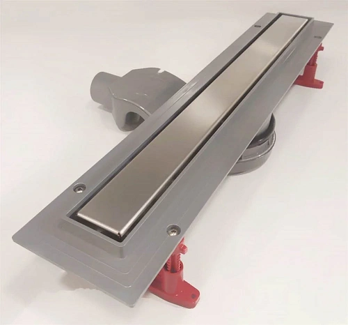 Душевой уголок DIWO Анапа 90х90, профиль хром глянец с линейным трапом CK DRAIN 1105-00155 55 см и В 594708 Душевой уголок DIWO Анапа 90х90, профиль хром глянец с линейным трапом CK DRAIN 1105-00155 55 см и В 594708