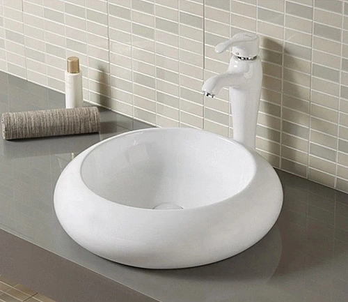 Раковина CeramaLux 7031B накладная, белый Раковина CeramaLux 7031B накладная, белый