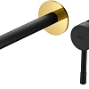 Смеситель для раковины Boheme Uno 465-BG Black Gold Смеситель для раковины Boheme Uno 465-BG Black Gold