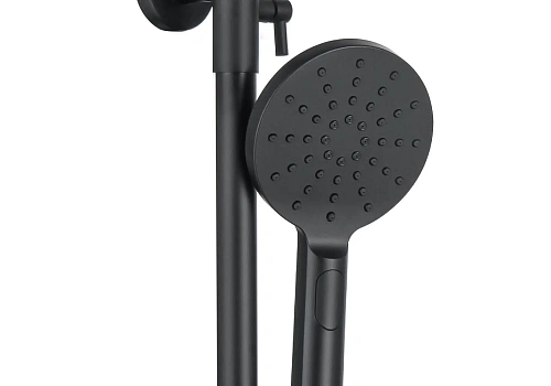 Душевая система Aquatek ВЕГА AQ2046MB черный матовый Душевая система Aquatek ВЕГА AQ2046MB черный матовый