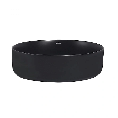 Раковина ABBER Bequem AC2109MB накладная, черная матовая Раковина ABBER Bequem AC2109MB накладная, черная матовая