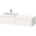 Тумба под раковину Duravit Happy D.2 Plus HP4934L2222 подвесная 160 см белая Тумба под раковину Duravit Happy D.2 Plus HP4934L2222 подвесная 160 см белая