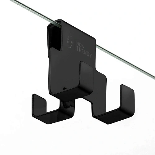 Душевая дверь NEW TRENDY AVEXA BLACK 120x200 EXK-1554 (черный) Душевая дверь NEW TRENDY AVEXA BLACK 120x200 EXK-1554 (черный)