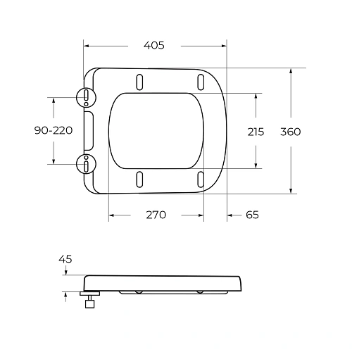 Чаша напольного унитаза BelBagno AURORA BB8604CPR/SC безободковая с сиденьем Чаша напольного унитаза BelBagno AURORA BB8604CPR/SC безободковая с сиденьем