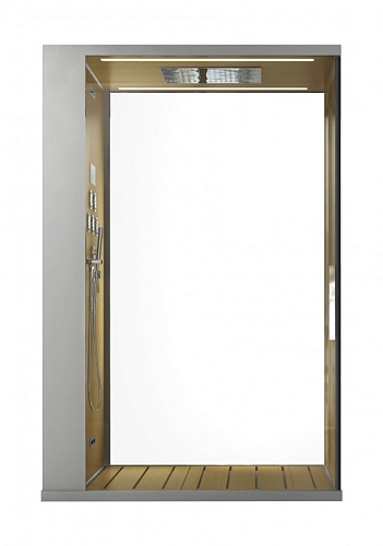 Душевая кабина AM.PM Admire W1AC-140-100CWO 140x100 тип C, пристенная/свободностоящая, белый/дуб Душевая кабина AM.PM Admire W1AC-140-100CWO 140x100 тип C, пристенная/свободностоящая, белый/дуб