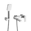 Смеситель для ванны CEZARES SLIDER-VD-01 с ручным душем, шлангом и держателем, хром Смеситель для ванны CEZARES SLIDER-VD-01 с ручным душем, шлангом и держателем, хром