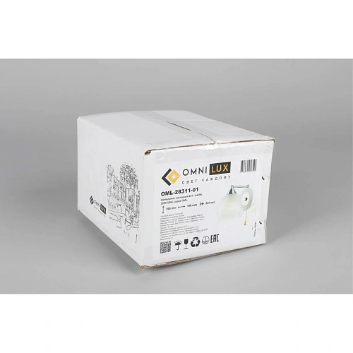 Светильник настенный (Бра) Omnilux Saragossa OML-28311-01 Светильник настенный (Бра) Omnilux Saragossa OML-28311-01