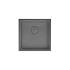 Кухонная мойка Lemark OLANGA 440 из нержавеющей стали, графит 9936123 Кухонная мойка Lemark OLANGA 440 из нержавеющей стали, графит 9936123