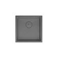 Кухонная мойка Lemark OLANGA 440 из нержавеющей стали, графит 9936123 Кухонная мойка Lemark OLANGA 440 из нержавеющей стали, графит 9936123