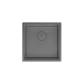 Кухонная мойка Lemark OLANGA 440 из нержавеющей стали, графит 9936123 Кухонная мойка Lemark OLANGA 440 из нержавеющей стали, графит 9936123