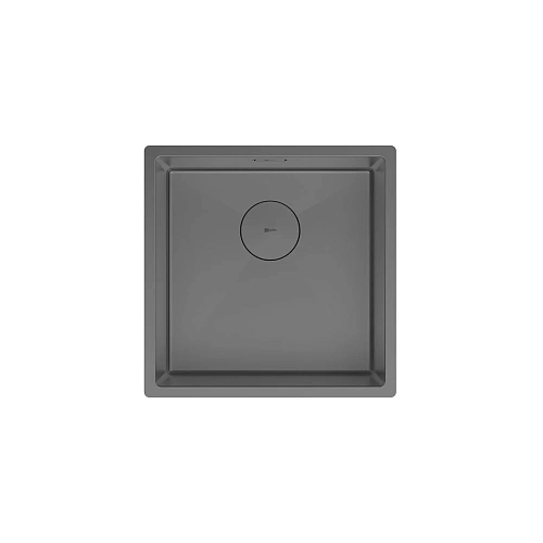 Кухонная мойка Lemark OLANGA 440 из нержавеющей стали, графит 9936123 Кухонная мойка Lemark OLANGA 440 из нержавеющей стали, графит 9936123